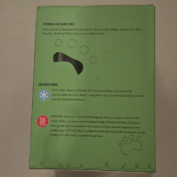 Bear Heating and Cooling Pack - Blue - Picture 2 of 3